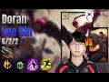 Doran Top Lee Sin vs Jayce lol KR solo rank Full Game 16.10 | 도란 리 신 vs 제이스