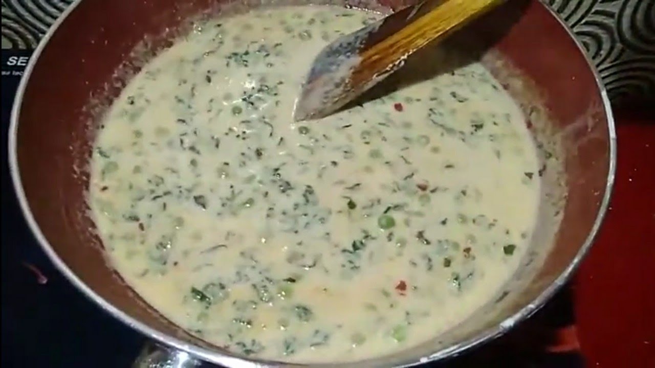 Malhi Matho Methi Malai Matar: 5 Star Delicacy (100% restaurant style) मेथी मलाई ...
