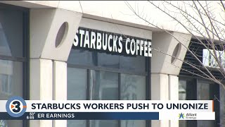 Madison Starbucks workers push to unionize