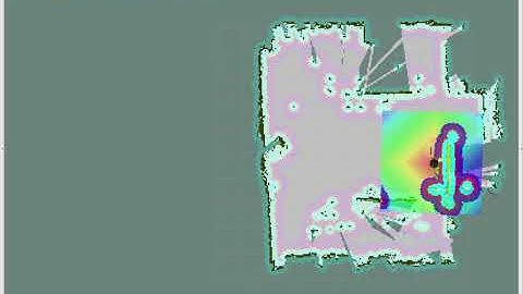 Navigation to a specific point visualized on Rviz