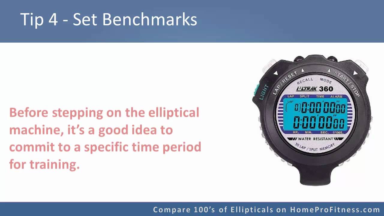 5 Tips for Elliptical Workout Training for Endurance / Fitness / Cardio