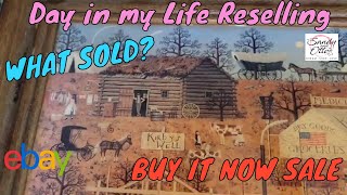 The Thrift Hunter | What Sold | Buy It Now | Full-Time Reseller Vlog #thrifting #homedecor