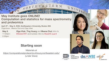 May Institute 2020 online - Olga Vitek and Ting Huang : Introduction to MSstatsTMT