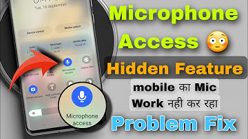 Samsung One UI 6.0 ,5.1📲 Microphone Access Hidden Secret Feature reveal 😳 Mobile mic issue fix 🔥