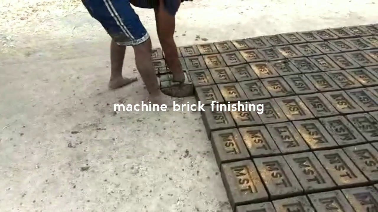 Clay brick making machine /Brick finishing of brick machine / Red brick making machine