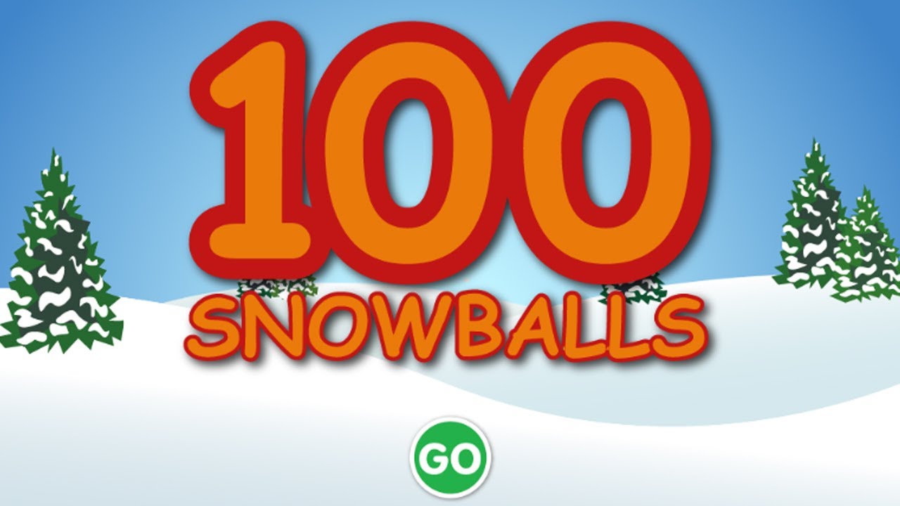 100 Snowballs! Game Play Crazy Game Zone YouTube