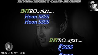 Teri Duniyan Mein Jeene Se Karaoke With Scrolling Lyrics Eng. & हिंदी
