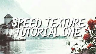 Speed Texture Tutorial One Picsart
