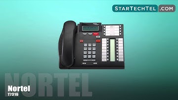 How To Change The Name On The Extension On The Nortel T7316 Phone