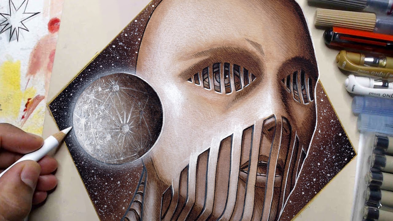 War Hammer Titan Speed Drawing - Attack on Titan 進撃の巨人