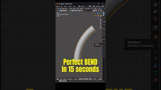Bend Any Object in Blender Instantly! ⚡️(Simple Deform Trick)