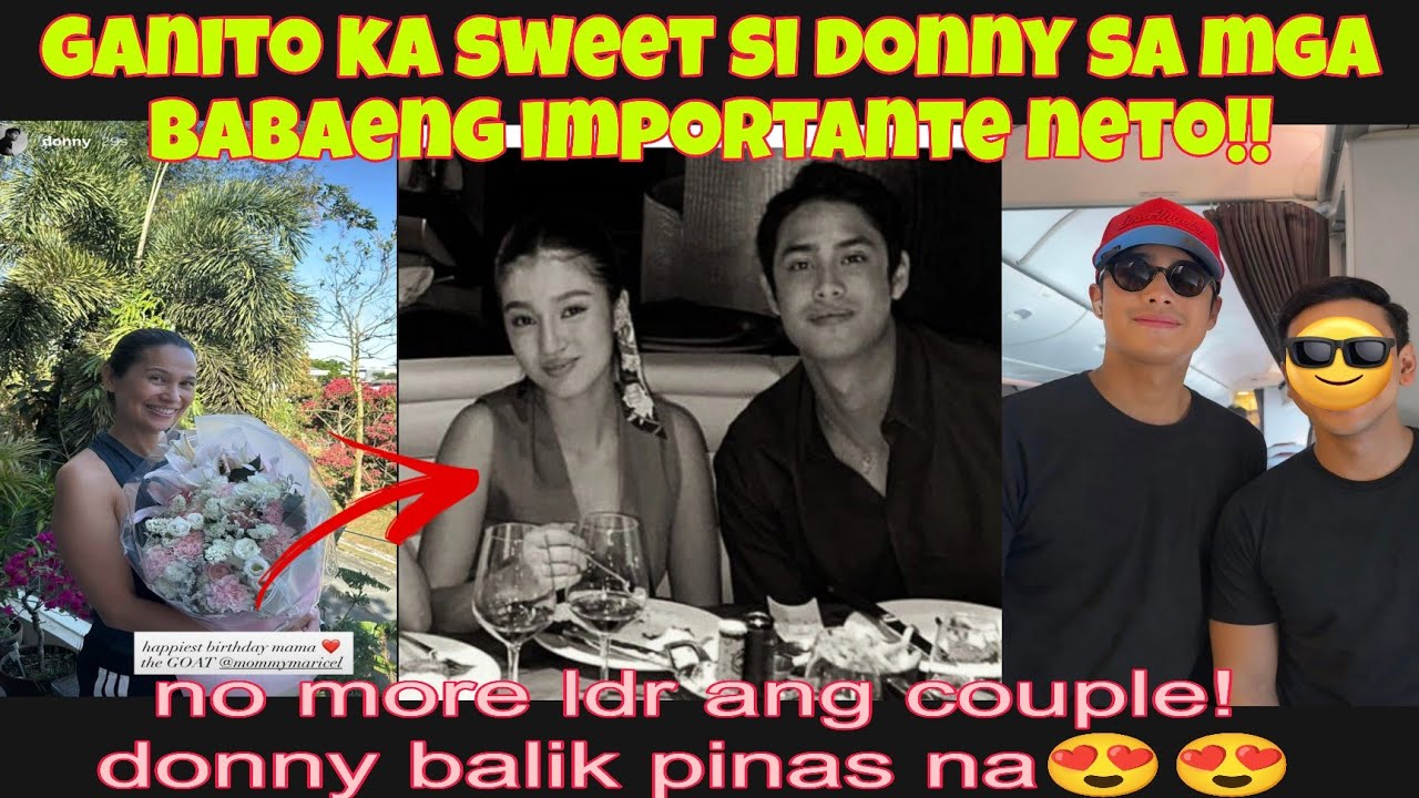 DONNY BALIK PINAS NA AT ITO KAAGAD ANG GINAWA!! NO MORE LDR NA SILA😍😱