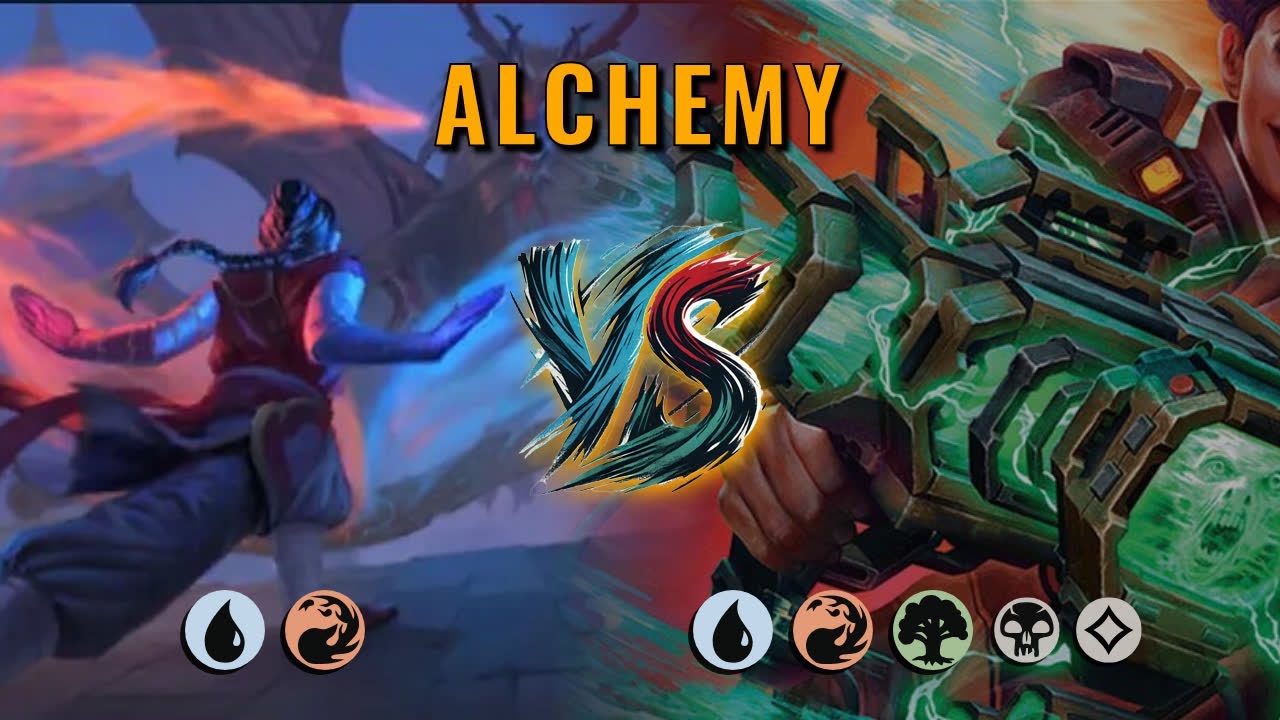 MTG Alchemy - Izzet Midrange by CunicoliGoblin VS 5 Color Control by がばんちょ