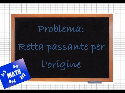 Problema: retta passante
