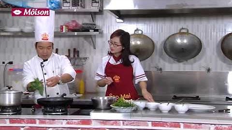 CẢI LÀN XÀO TỎI - BẾP TRƯỞNG TRƯƠNG CÔNG LỆ