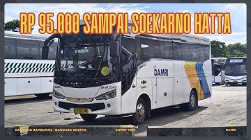 Trip Pendek dengan Damri Kampung Rambutan ke Bandara