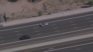 Suspect arrested after multi-city pursuit