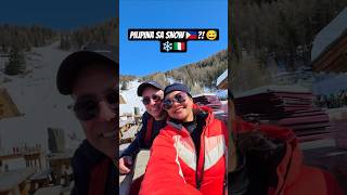 FILIPINA SA SNOW FOR THE FIRST TIME?! 😱❄️ | Italy Gressoney la Trinite VaVlog 🇮🇹🇵🇭
