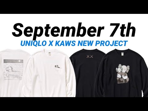 Kaws x Uniqlo Art And T Shirt Drop 2023