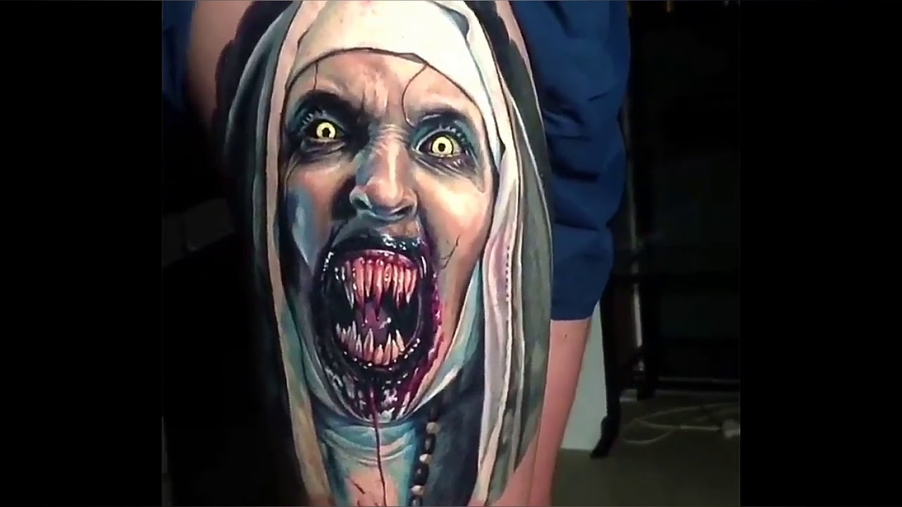 The Best Horror Tattoos, New Horror Tattoo Design
