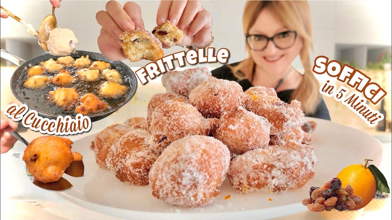 Мягкие оладьи, приготовленные ложкой 🥄 Быстро, с изюмом и апельсином, очень просто