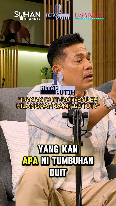 “Pokok duit-duit boleh hilangkan sakit lutut?…” Episod Tajaan Khas wondacoffee #podcast #hitamputih