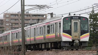 E129系B4+A2編成【4K】信越本線下り441M