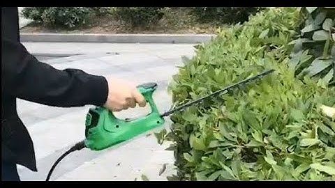 MÁY TỈA HÀNG RÀO CHẠY ACQUY - CẮT TỈA CÂY CẢNH CẦM TAY