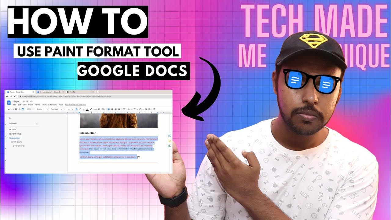 Google Docs Paint Format Tool YouTube