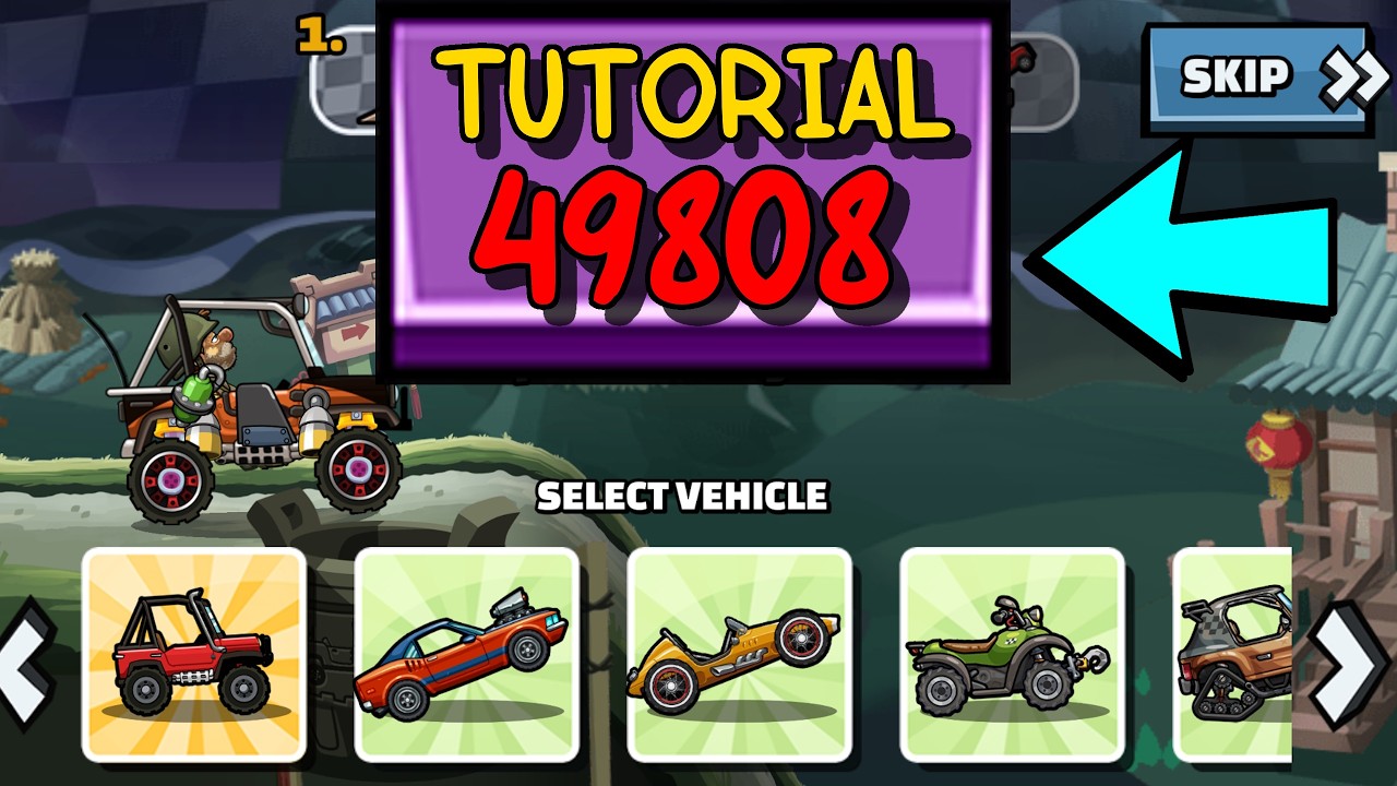 🎥 49808 TUTORIAL 🎥 (Nian The Less) - Hill Climb Racing 2