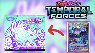 Opening Temporal Forces Elite Trainer Box! #fyp #foryou #pokemoncards