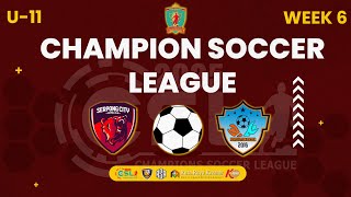 CSL 2025 U-11 WEEK 6 | SERPONG CITY HITAM VS REVOLUTION SOCCER