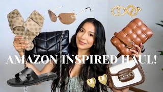 AMAZON DESIGNER INSPIRED HAUL | luxury on a budget! (W/ LINKS) | jewelry, bags, accessories. Pt. 10