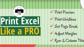Print Excel Like A Pro - कम हग जलद