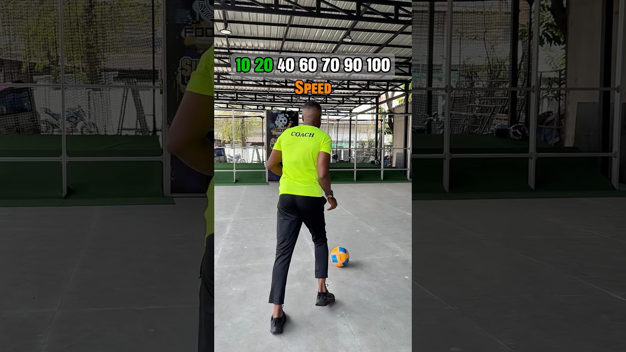 Первое испытание мяча с остановкой от профессионального тренера на новой арене Footbot Arena ⚽🔥