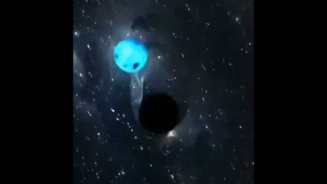 Bir karadelik ile nötron yıldızının çarpışması