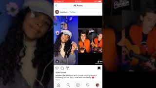 Madison Reyes And Charlie Gillespie Singing Perfect Harmony Acoustic Version