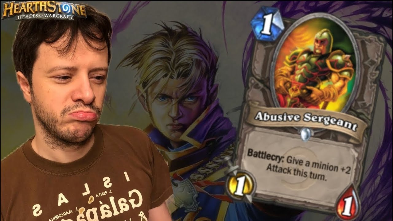 [Hearthstone] Ravencaller'dan Abusive Sergeant gelmezse...