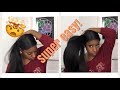 Easiest way to wrap long hair!| How to: Wrap Long Natural Hair