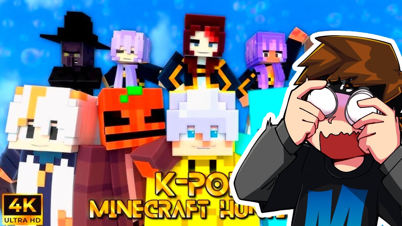 K-POP MINECRAFT HUNTERS 🎬 Película Animada de Minecraft 🔥😎 | Mazer Reacciona a ELO_YT
