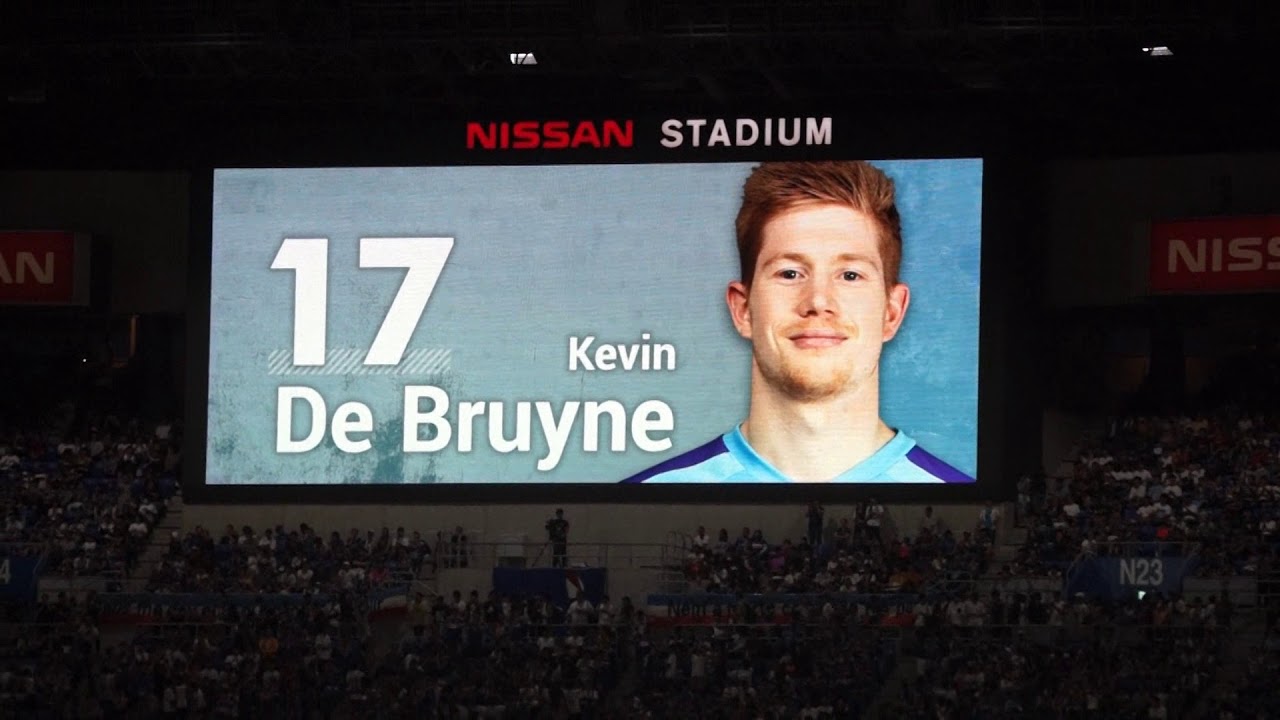 横浜F・マリノスvs マンチェスターシティ　選手紹介＆全ゴール集　from日産スタジアム