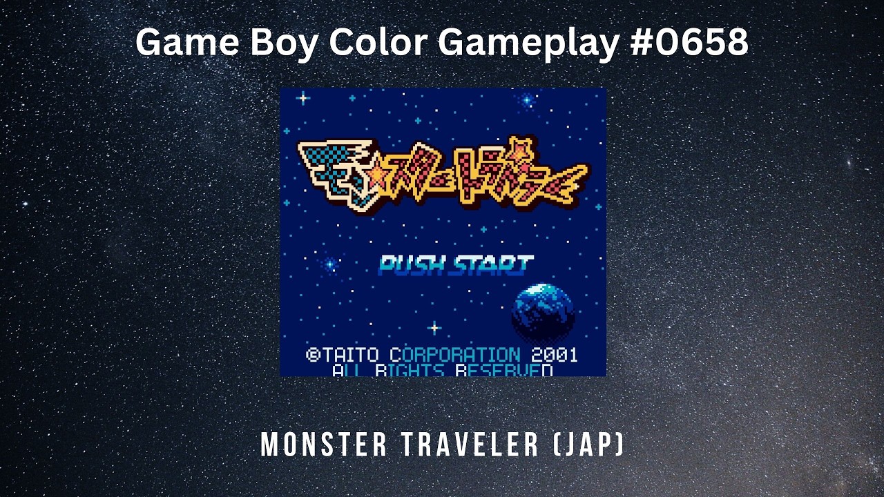 Monster Traveler (JAP) (Game Boy Color / Gameplay #0658)