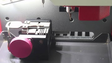 SEC-E9 Pro Automatic key Cutting Mahchine (Touch Tablet) --- How to  Copy a Key Without Data