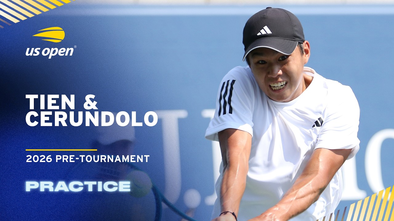 LIVE | Arthur Fils | Practice Session | 2026 US Open