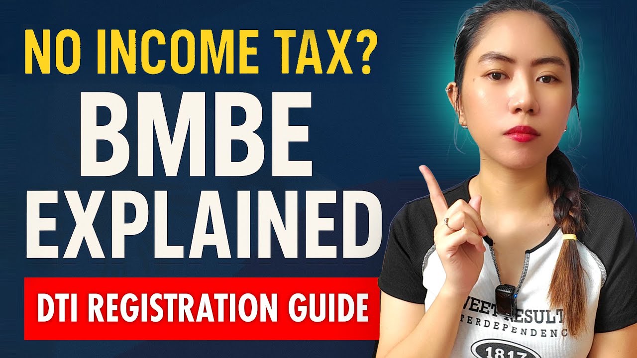 Part 1 BMBE Registration Benefits Guide Ph| No Income Tax, Free DTI Permit Business Loan, Incentives