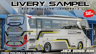 Livery Custom Mod JB3 Kvartsxmhdart || Free plain vector and PPL || Bussid version screenshot 2