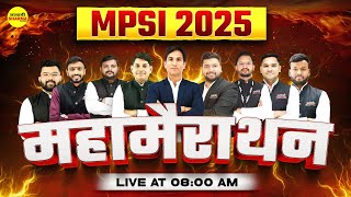 MPSI EXAM MAHA MARATHON 2025, MPSI PRELIMS 2025, MPSI VACANCY 2025, MPSI NOTIFICATION 2025