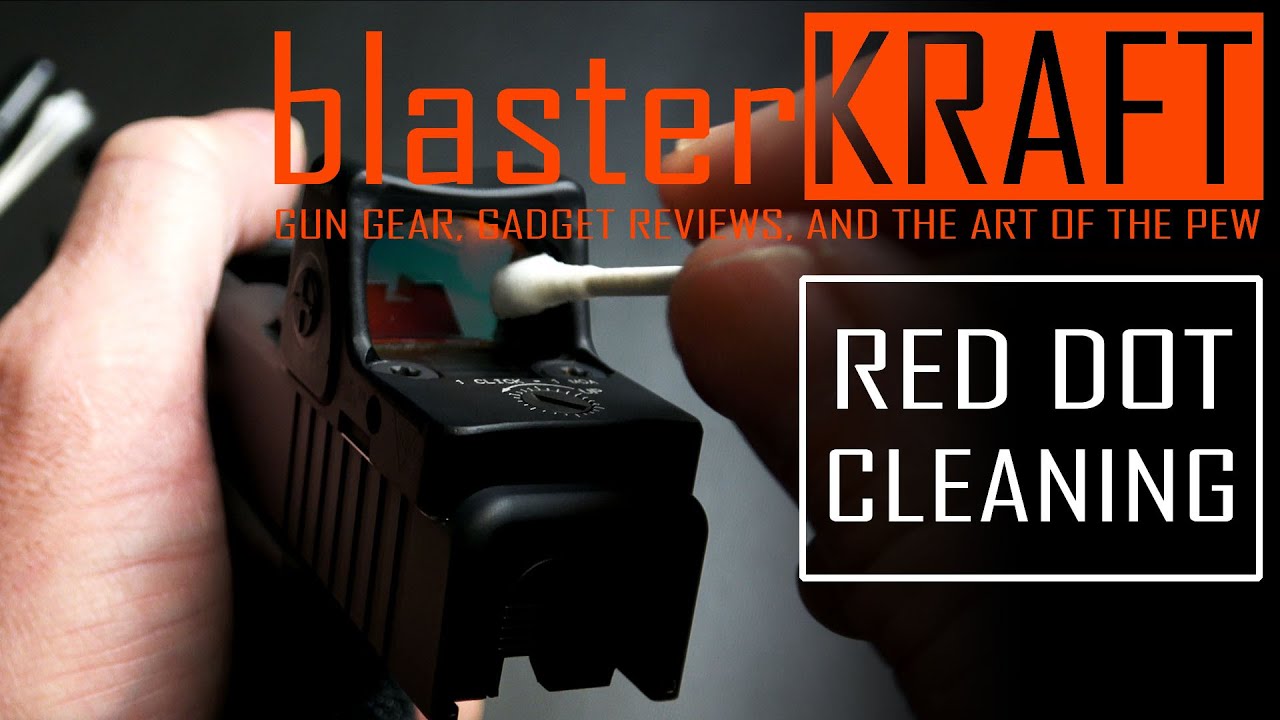 Trijicon Rmr Cleaning Demonstration And Tips - Plus Cat Crap, Lens Pen, And Jellyfish