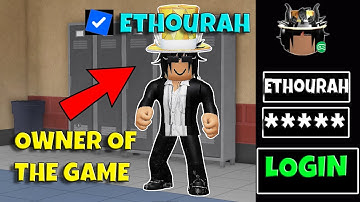 I Logged Into The OWNERS Account Of Roblox Fight In A School..