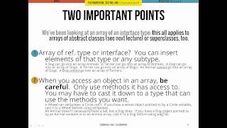 Arrays of Objects